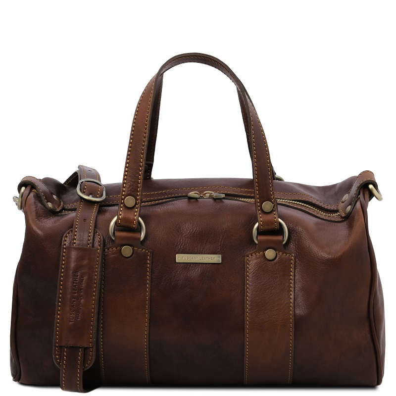 Leather maxi duffle bag   Lucrezia 