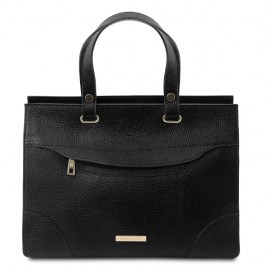 Leather handbag